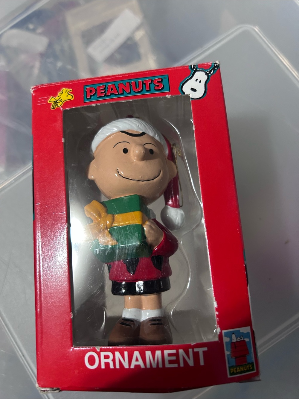 Peanuts Charlie Brown Ornament - Red/Green/Yellow